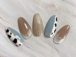 アニマル柄ネイル