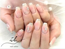 イル 京都河原町店/チーク×ガラスフレンチ