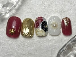 和風ネイル【¥7800】