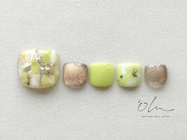 8月フットネイル定額【Nuance】