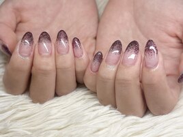 ラメグラデーション