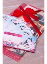 ロゼッタビューティー(Rosetta Beauty)/ギフトカード☆