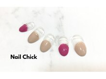 ネイルチックコウベ 銀天街店(Nail Chick kobe)/丸フレンチネイル