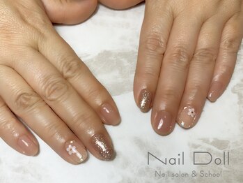 ネイルドール(Nail Doll)/桜ネイル