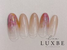ラックスビー ネイルアンドアイラッシュ 阿倍野ルシアス店(LUXBE)/ＬBデザインコース
