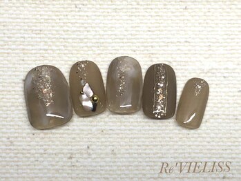 レヴィエリス バイ イーエル(Re VIELISS by E.L)/大人ニュアンスネイル