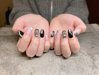 ユユネイル(yuyu nail)/ニュアンスデザイン【10本】