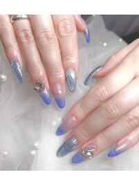 ラメグラデーション