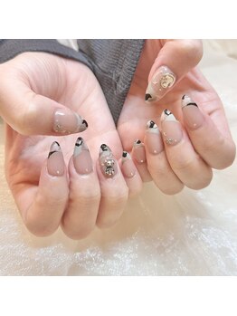 アイラッシュサロンアールツー(eyelash salon R2)/Y2Kネイル　韓国ネイル　迷彩柄