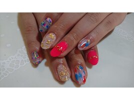 夏カラフルデザイン