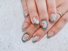 ◆秋先取りネイル◆