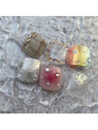 親指ニュアンスアートフリー