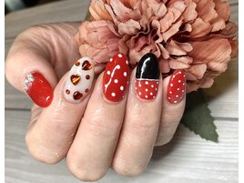 キャラクター風デザイン