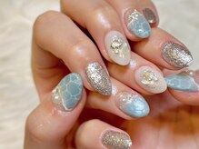 チャーピーネイル(CHIRPY NAIL)/定額A*海*キラキラ