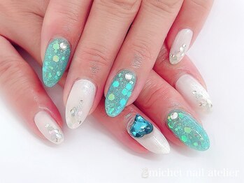 ミケ/夏ネイル　リゾートネイル