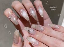 リスネイルズサロン 代々木(Risu Nails Salon)の雰囲気（冬マグネットデザイン♪ [代々木/新宿/ネイル]）