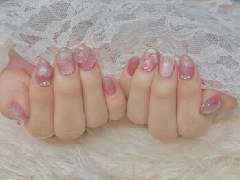 ビー 松本店(Be.. .)/リボンネイル