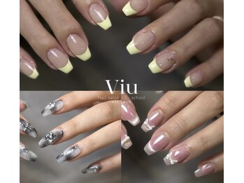 ビュウ(Viu)の写真/指先を彩るニュアンスアートで洗練されたイメージに♪【新規オフ込2時間以内のデザインコース¥7150～】
