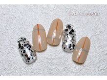 バブル シュガー バイ ネイルクローネ(bubble sugar by.nail crone)/遊び心ニュアンスアート