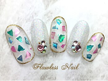 フローレスネイル(Flawless Nail)/【定額アート】7500円