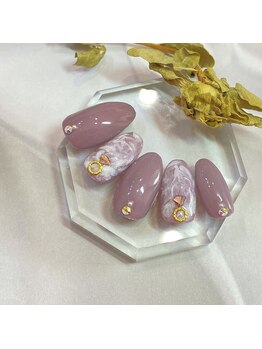 サロンR/マーブルネイル