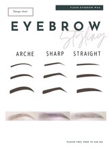ネイル アンド アイラッシュ フルール 新宿店/美眉＊アイブロウwax