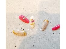 シュポルテ(chou porte)/押し花ネイル