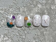 ニコネイル(NIKO NAIL)/夏砂ネイル