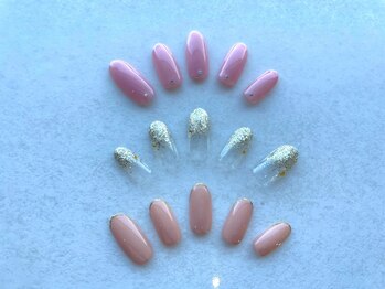 ザネイルズ(The Nails)の写真/【シンプルコース1h¥4400→¥3900★】短時間でシンプル・上品な指先に!ネイルが初めての方にもおすすめです!