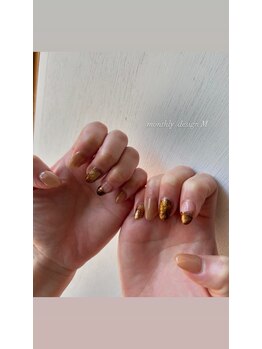 マンナネイル(manna nail)/monthly designM
