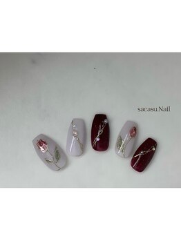サカスネイル(sacasu.nail)/定額アート