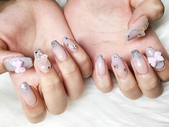 ステラ(STELLA)の写真/《持ち込みアート90分 ¥6980》イベントに合わせて好きなデザイン持ち込みOK！痛ネイル事前相談で対応可能♪