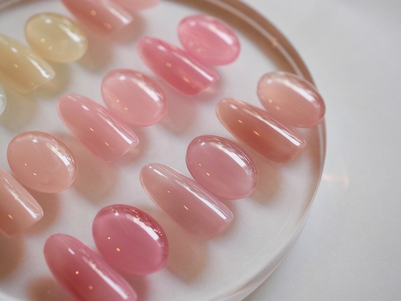 【ぷるぷる水感ジェル☆何度でもオフ無料】ワンカラー・グラデーション