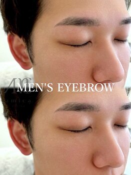 アミカ(amica)/メンズアイブロウスタイリング