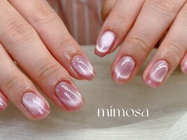 夏梅雨うるうるピンクマグネット