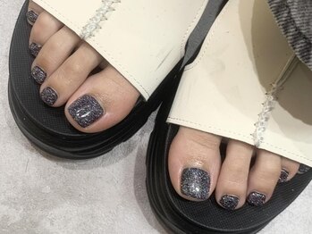 アングゥ ウル(ungu ul)/フットネイル/ブラック