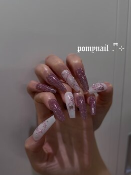 ポミーネイル 池袋店(pomynail)/リボンネイル