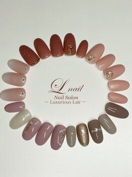 エルネイル 青葉台東急スクエア店(Lnail)の写真/【ワンカラー￥5990～】丁寧なウォーターケア付きで、仕上がりの差を是非実感してください！