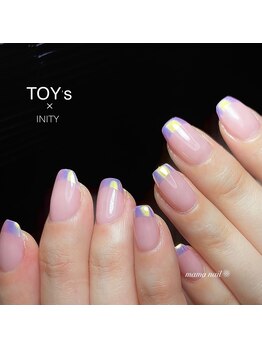 ママネイル(mamanail)/オーロラフレンチ
