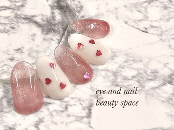 ビューティースペース 品川大井町店(Beauty Space)/ハートネイル♪