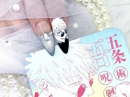 マグネット　フレンチ　水色