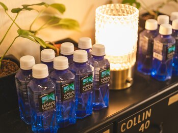 プレミア水素東京 西尾店/夜は照明も落とし気味に