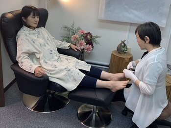 コモドキュア 札幌店の写真/【歴20年・足と足爪専門店】スクール運営のスペシャリストが担当！オーダーメイド施術＆ご提案で再発予防◎