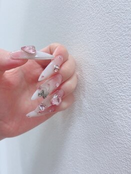 バースデーバースデー 徳島店(BirthDay BirthDay)の写真/【スカルプでお手元を華やかに演出♪】長さ出しもお任せ下さい★モチも仕上がりも抜群で大満足間違いなし◎