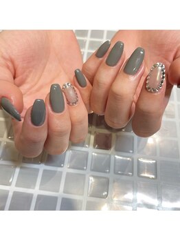 アース コアフュールボーテ 笛吹店(EARTH coiffure beaute)/シンプルワンポイント 7500