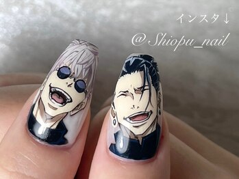 痛ネイル☆呪術ネイル