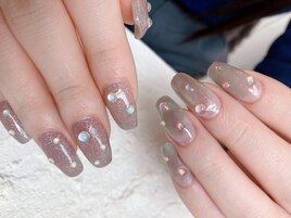 ラメ×マグネット