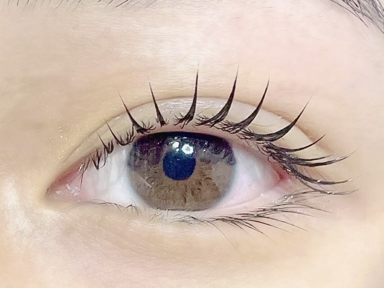 【フラットラッシュorセーブル】上まつ毛エクステ100本 ￥5100　[横浜]