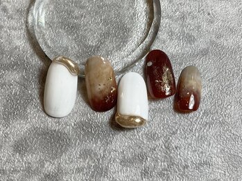 ノブ 茅ヶ崎(NOB)/定額ネイル8.480円初回オフ無料