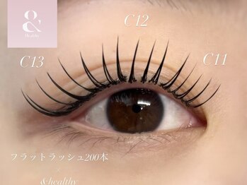 キャッツアイトーキョー 西荻窪店の写真/【アイブロウWAX+選べるまつげパーマ】【&Healthy(フラットラッシュ+パーマ)】お得なSetが充実◎西荻窪1分
